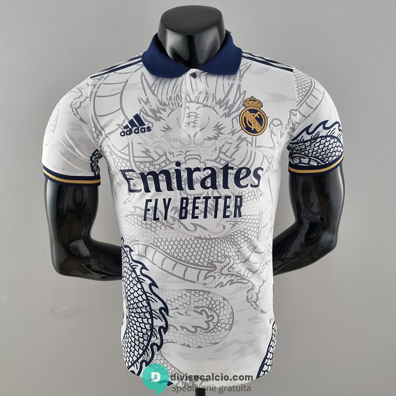 Maglia Authentic Real Madrid Dragon White 2022/2023