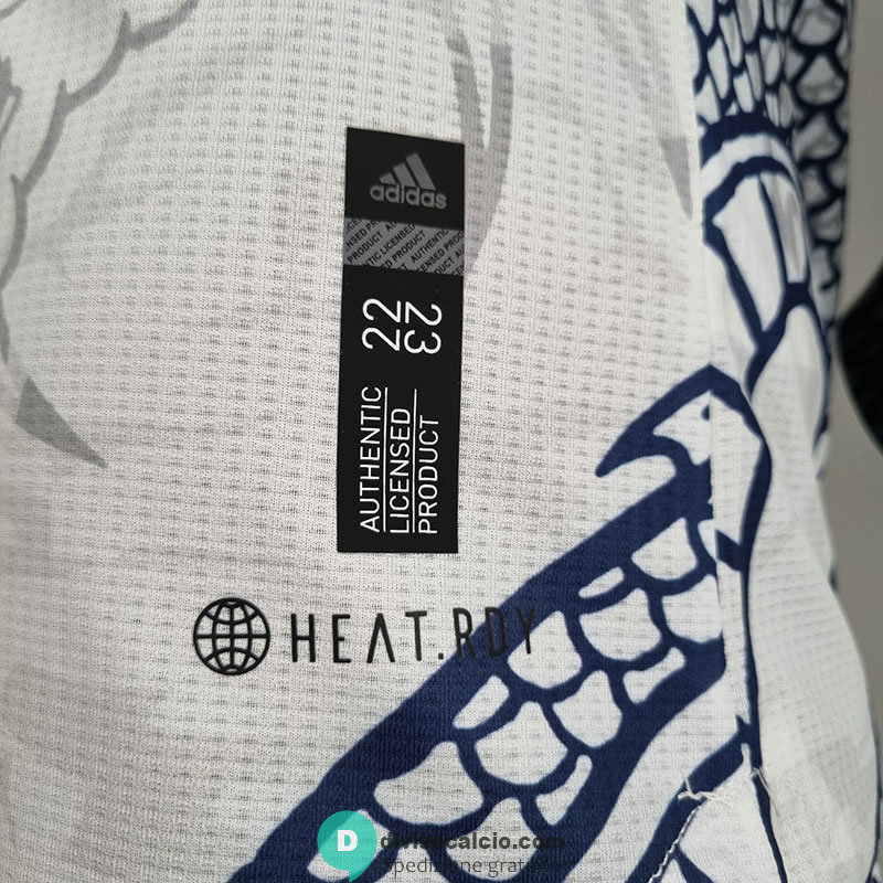 Maglia Authentic Real Madrid Dragon White 2022/2023