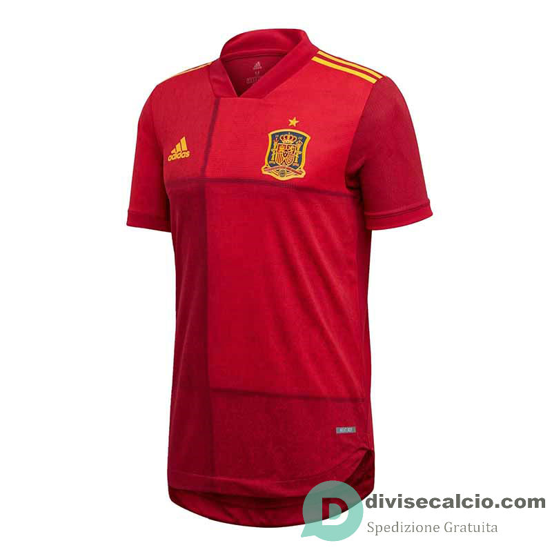 Maglia Authentic Spagna Gara Home EURO 2020