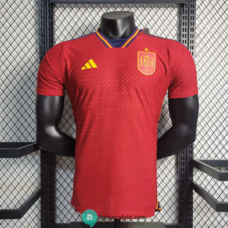 Maglia Authentic Spagna Gara Home 2022/2023