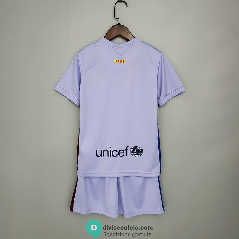 Maglia Barcelona Bambino Gara Away 2021/2022