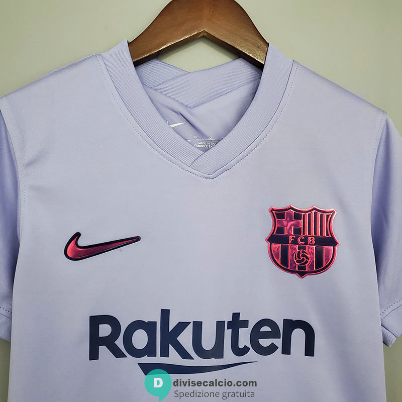 Maglia Barcelona Bambino Gara Away 2021/2022