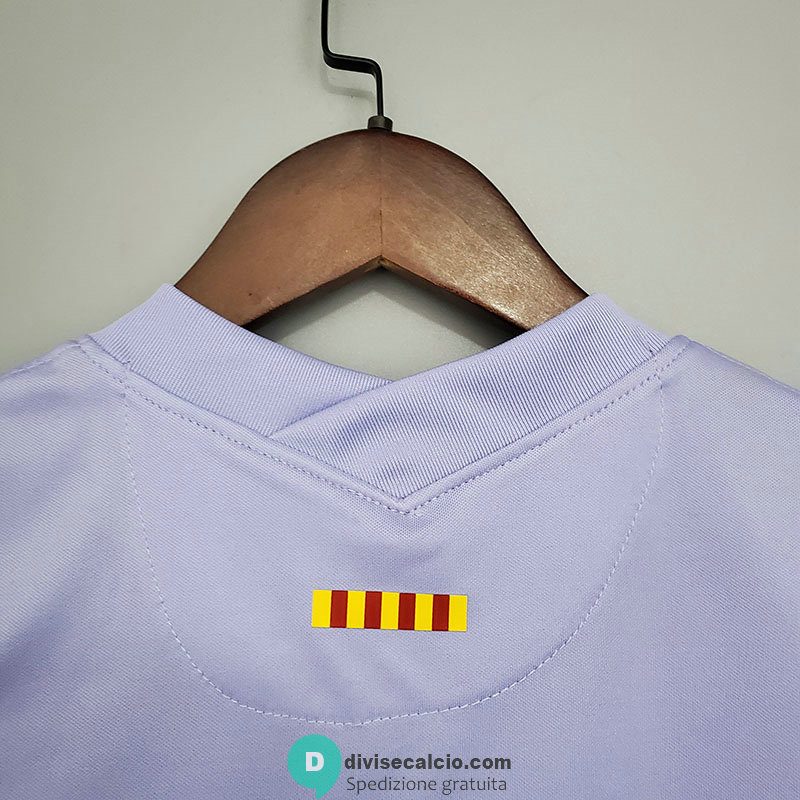 Maglia Barcelona Bambino Gara Away 2021/2022