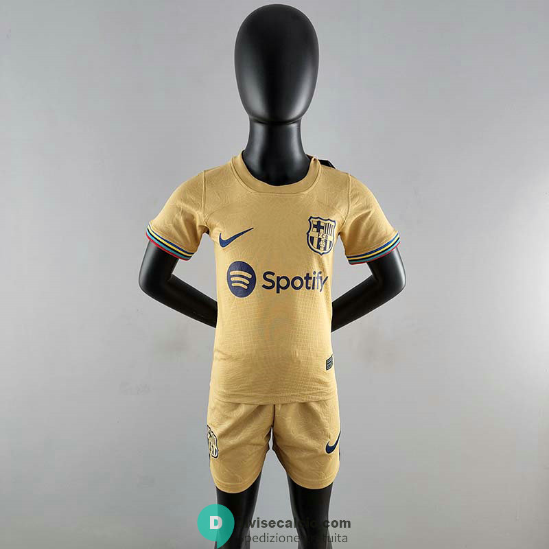 Maglia Barcelona Bambino Gara Away 2022/2023