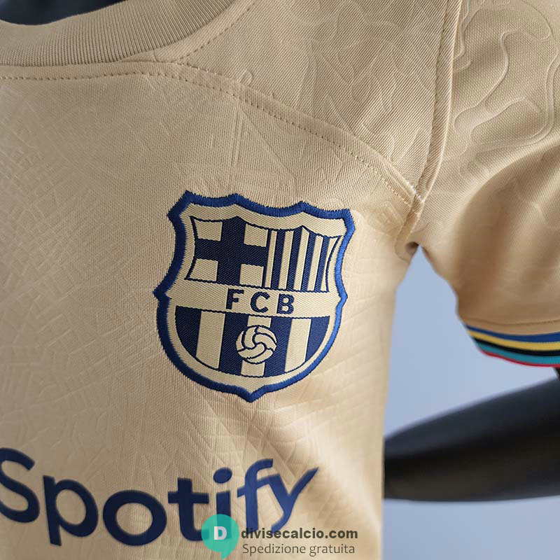 Maglia Barcelona Bambino Gara Away 2022/2023