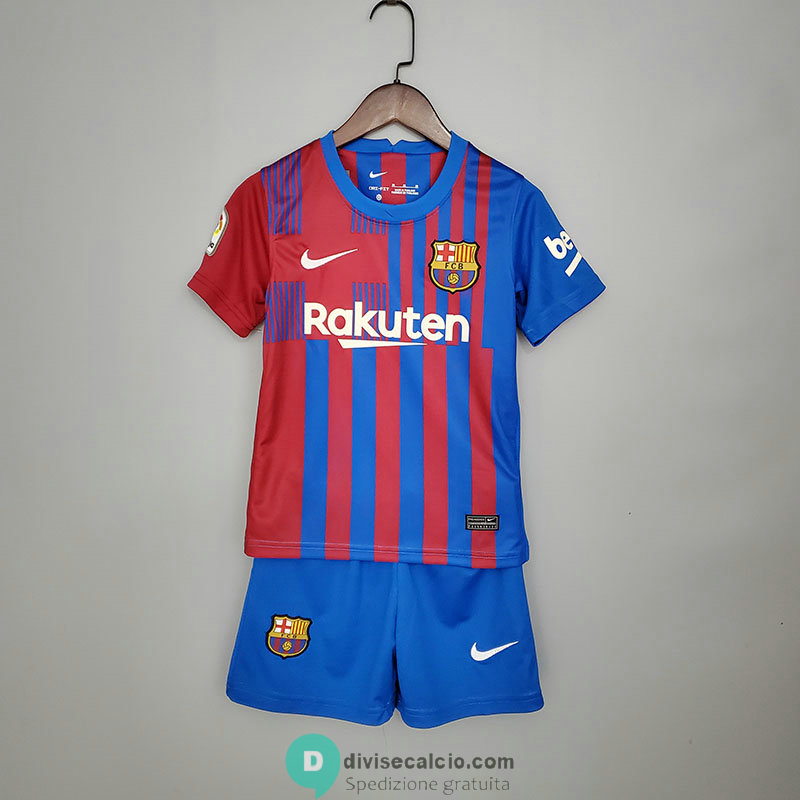 Maglia Barcelona Bambino Gara Home 2021/2022