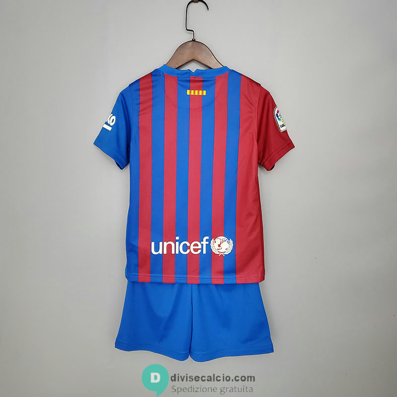 Maglia Barcelona Bambino Gara Home 2021/2022