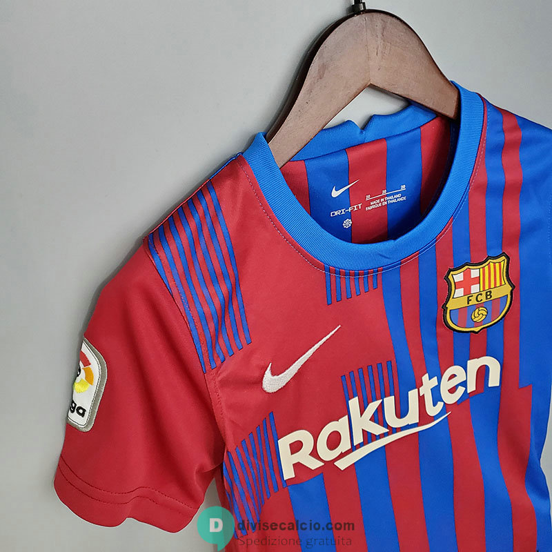 Maglia Barcelona Bambino Gara Home 2021/2022