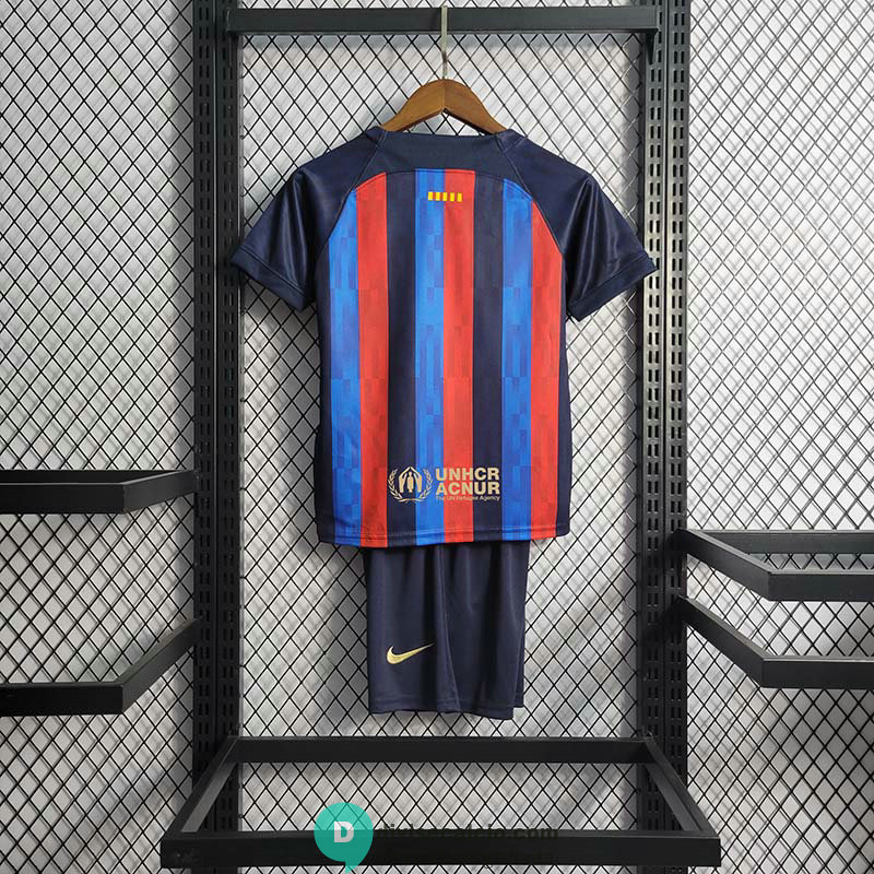 Maglia Barcelona Bambino Gara Home 2022/2023