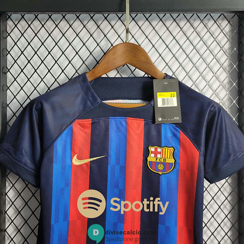 Maglia Barcelona Bambino Gara Home 2022/2023