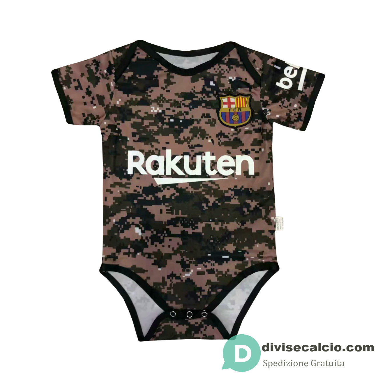 Maglia Barcelona Bebe Camouflage 2019-2020