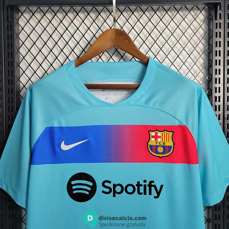 Maglia Barcelona Blue I 2023/2024