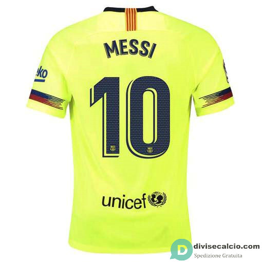 Maglia Barcelona Gara Away 10#MESSI 2018-2019