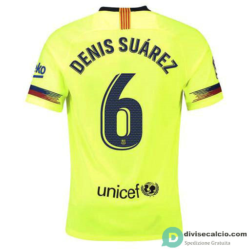 Maglia Barcelona Gara Away 6#DENIS SUAREZ 2018-2019