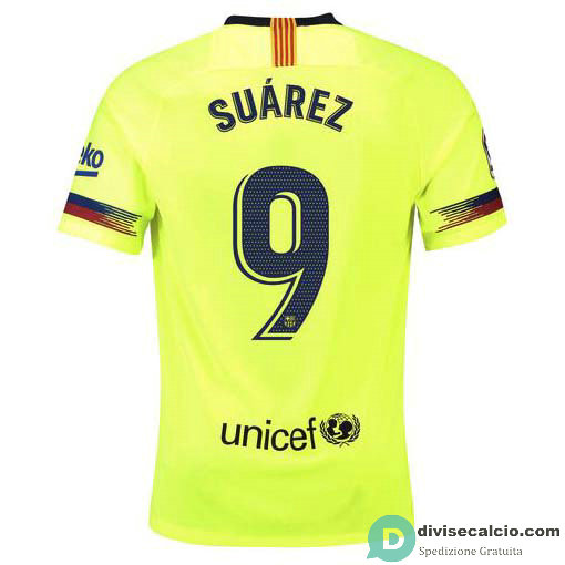 Maglia Barcelona Gara Away 9#SUAREZ 2018-2019