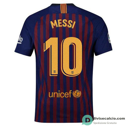 Maglia Barcelona Gara Home 10#MESSI 2018-2019