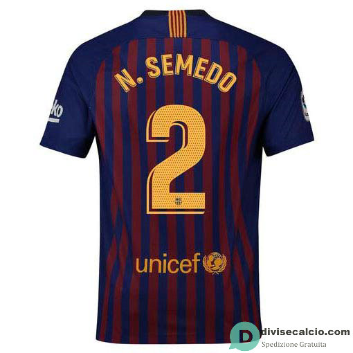 Maglia Barcelona Gara Home 2#N.SEMEDO 2018-2019