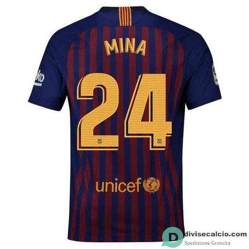 Maglia Barcelona Gara Home 24#MINA 2018-2019