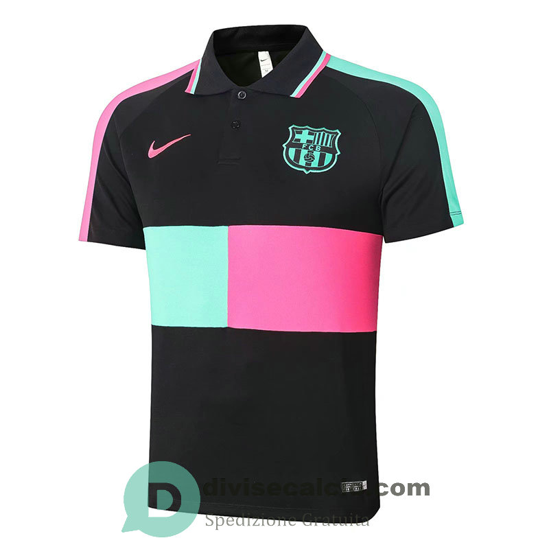 Maglia Barcelona Polo Black 2020/2021