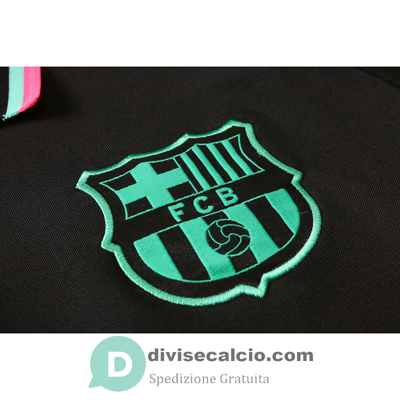 Maglia Barcelona Polo Black 2020/2021