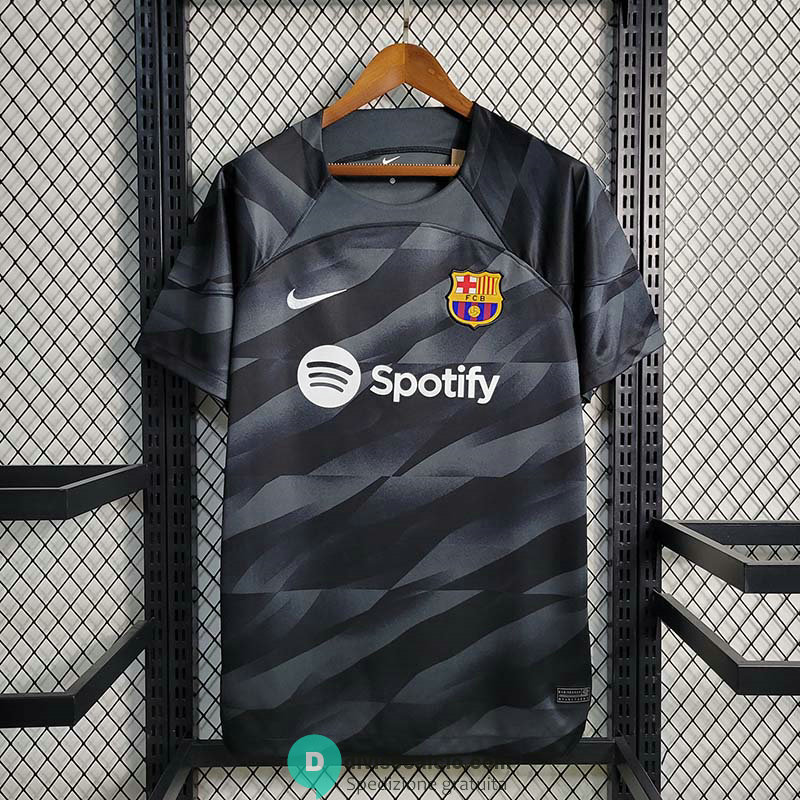 Maglia Barcelona Portiere Black 2023/2024