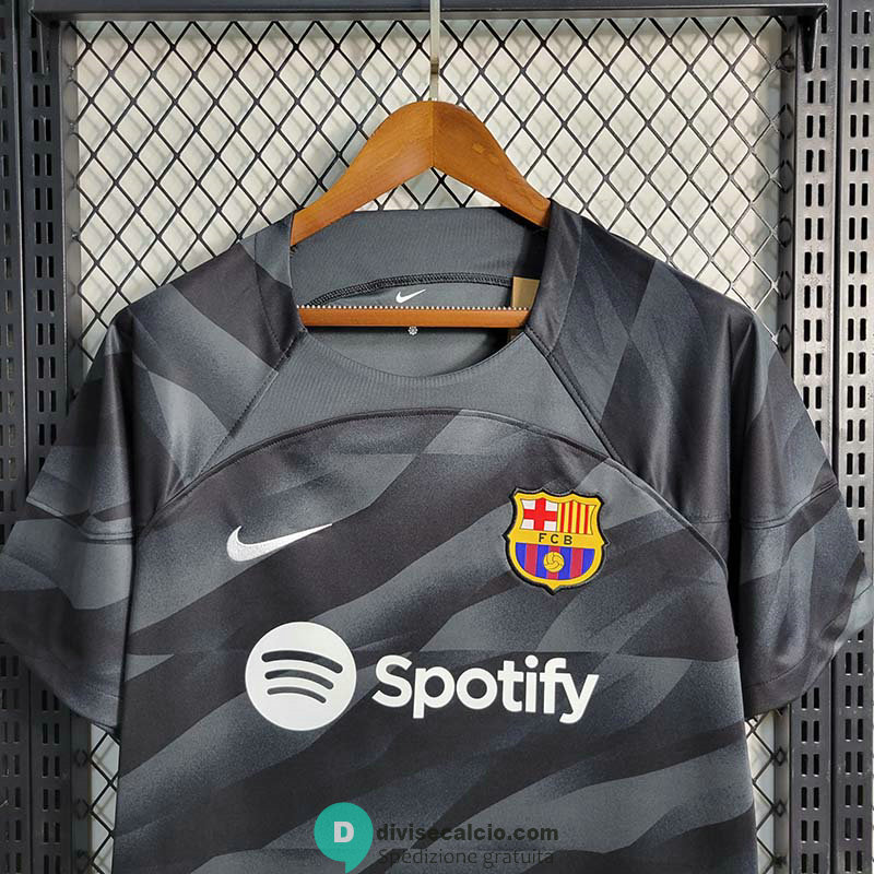 Maglia Barcelona Portiere Black 2023/2024