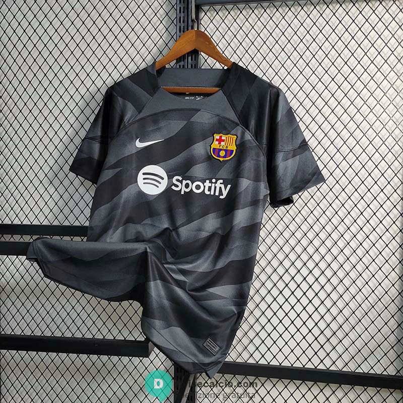 Maglia Barcelona Portiere Black 2023/2024