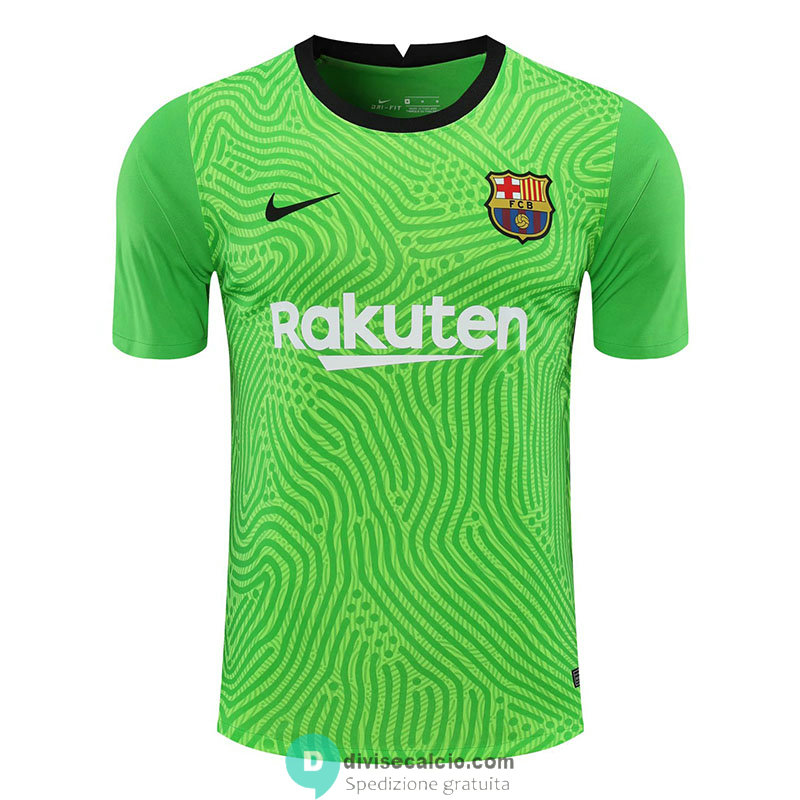 Maglia Barcelona Portiere Green 2020/2021