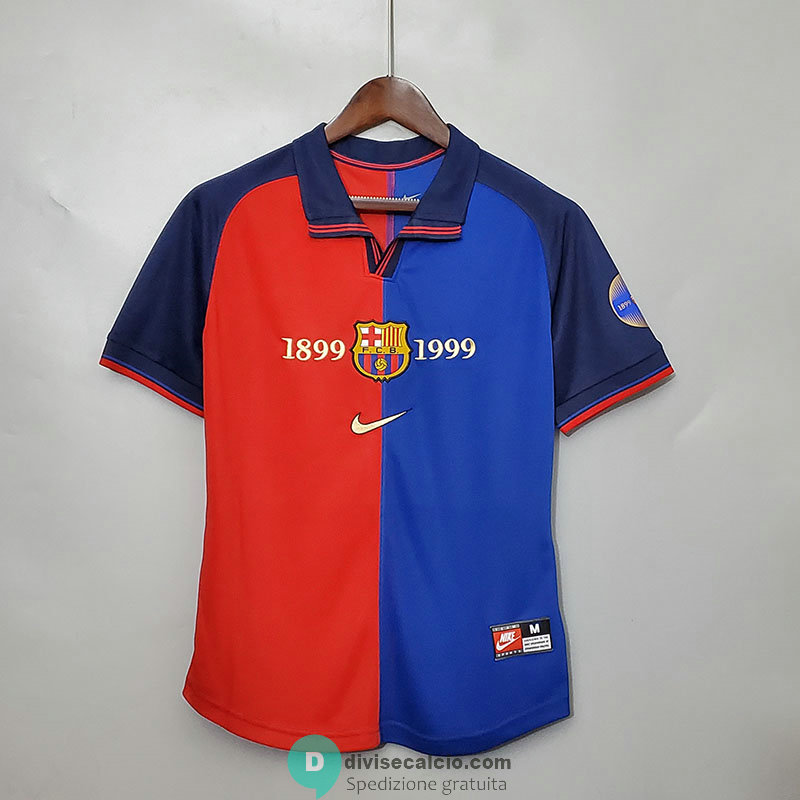 Maglia Barcelona Retro 100 Years Special Edition