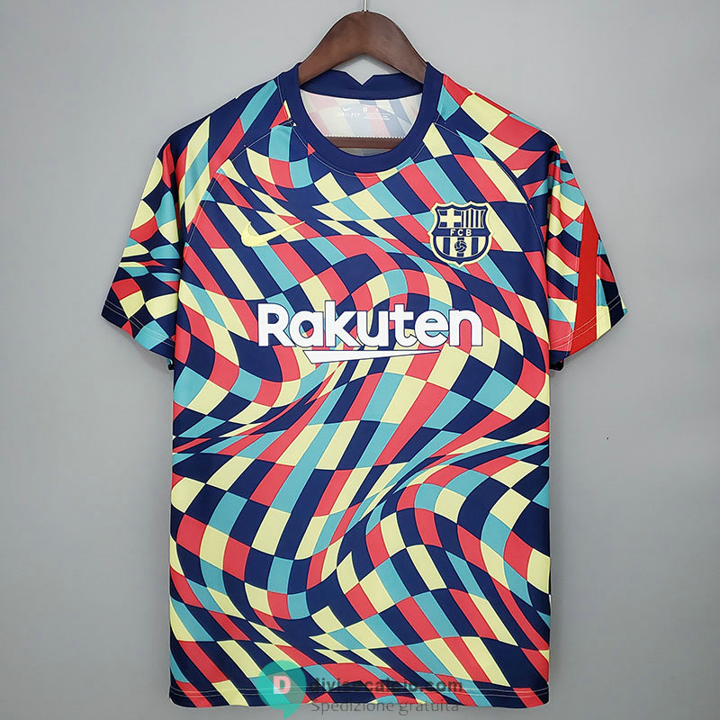 Maglia Barcelona Training Distortion 2021/2022