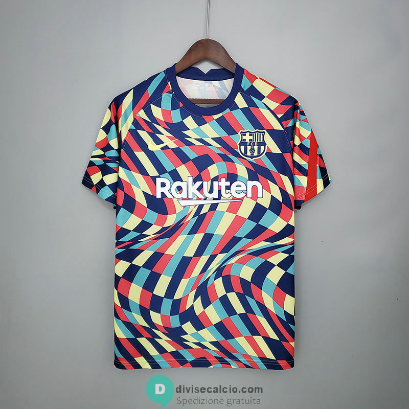 Maglia Barcelona Training Distortion 2021/2022