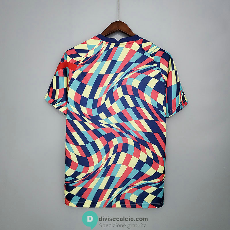 Maglia Barcelona Training Distortion 2021/2022