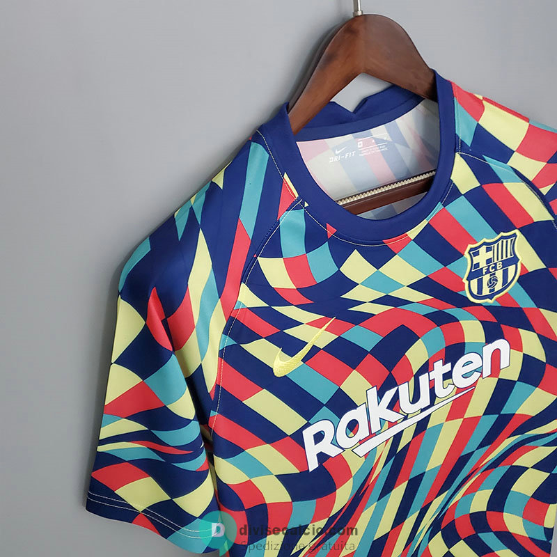 Maglia Barcelona Training Distortion 2021/2022