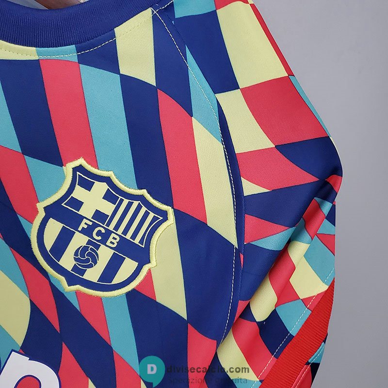 Maglia Barcelona Training Distortion 2021/2022