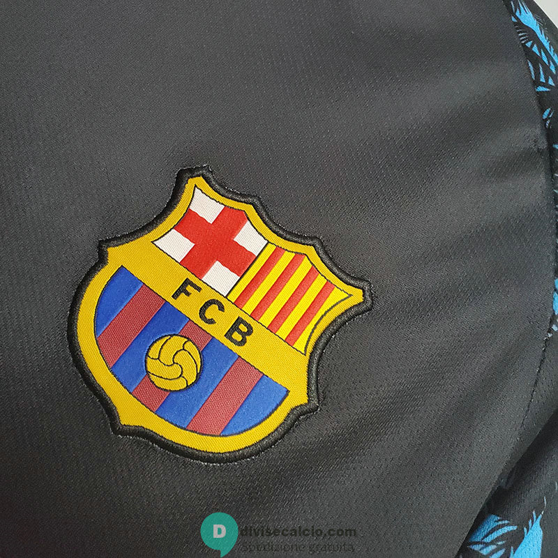 Maglia Barcelona Training Suit Black 2020/2021