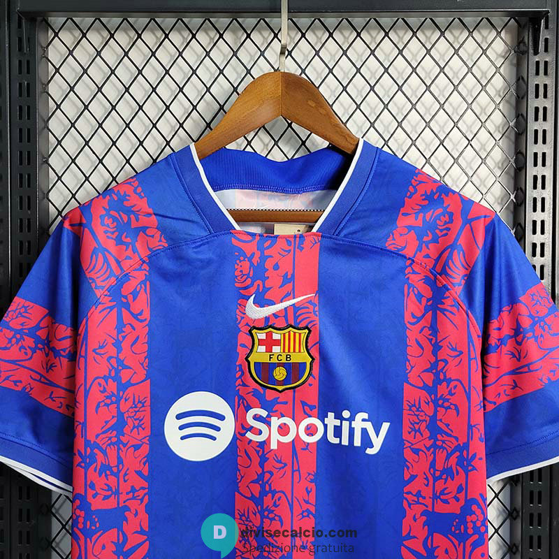 Maglia Barcelona Training Suit Blue I 2023/2024