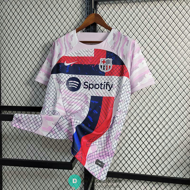 Maglia Barcelona Training Suit Pink I 2023/2024
