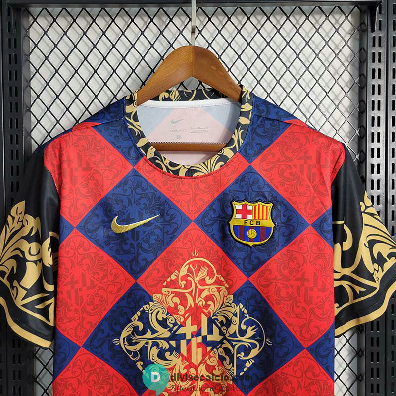 Maglia Barcelona Training Suit Red I 2023/2024