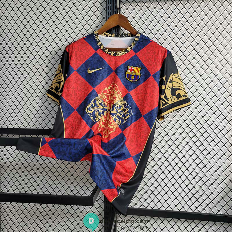 Maglia Barcelona Training Suit Red I 2023/2024