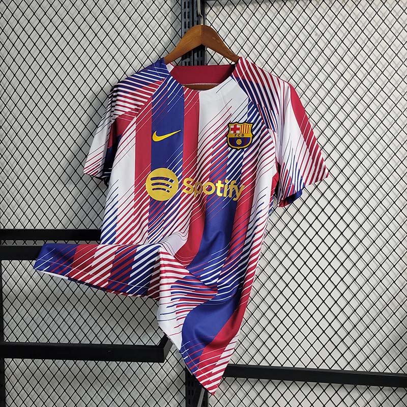 Maglia Barcelona Training Suit White II 2023/2024