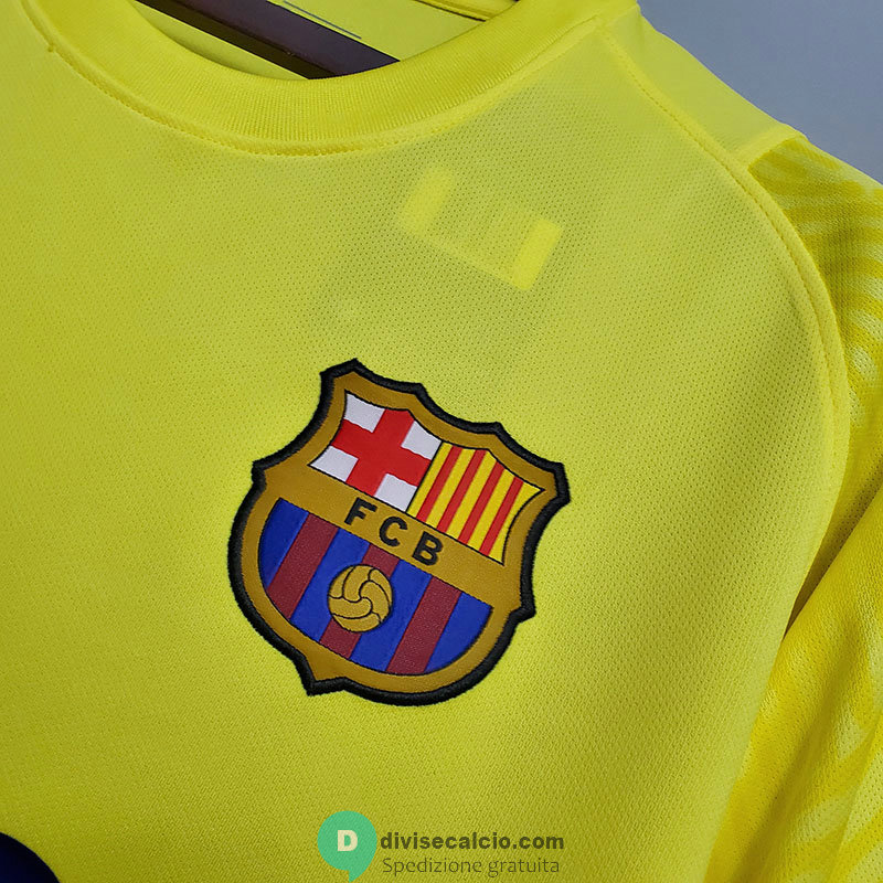 Maglia Barcelona Training Yellow 2020/2021