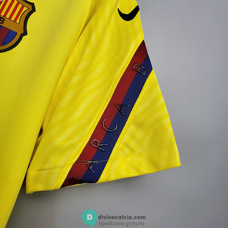 Maglia Barcelona Training Yellow 2020/2021