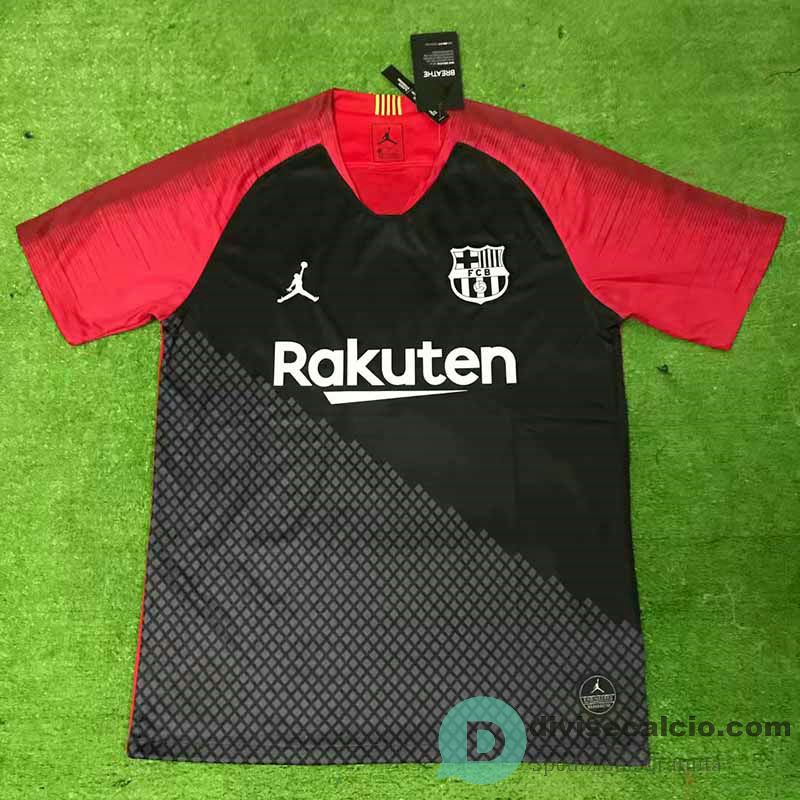 Maglia Barcelona x Jordan Training Black 2019/2020