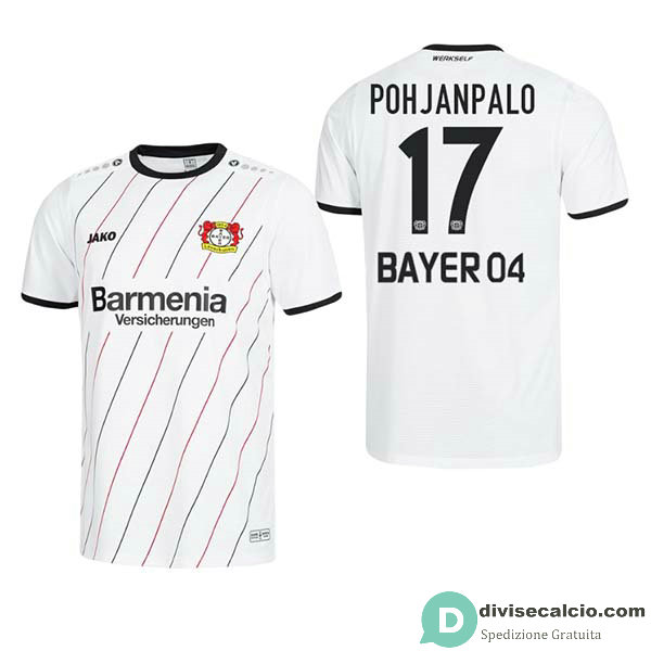 Maglia Bayer Leverkusen Gara Away 17#POHJANPALO 2018-2019