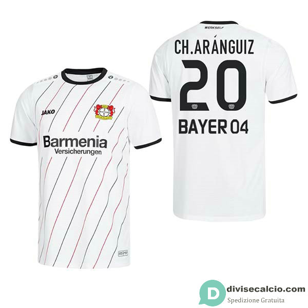 Maglia Bayer Leverkusen Gara Away 20#CH.ARANGUIZ 2018-2019