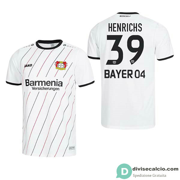 Maglia Bayer Leverkusen Gara Away 39#HENRICHS 2018-2019