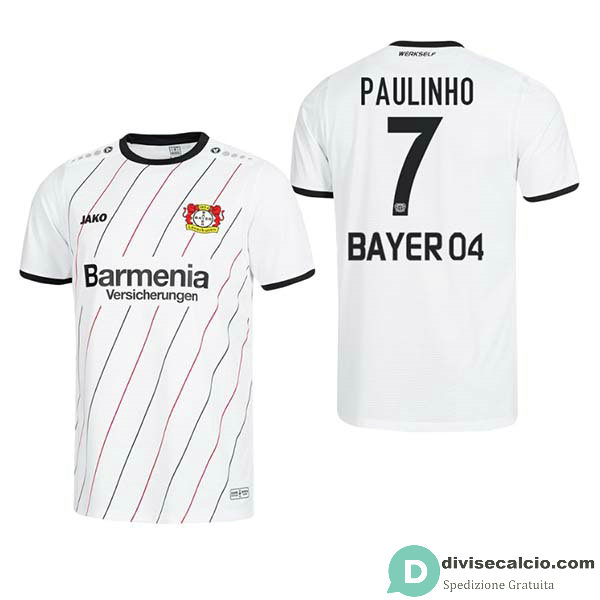 Maglia Bayer Leverkusen Gara Away 7#PAULINHO 2018-2019