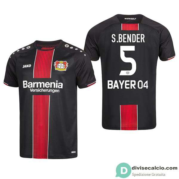 Maglia Bayer Leverkusen Gara Home 5#S.BENDER 2018-2019