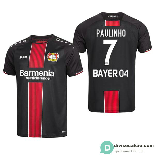 Maglia Bayer Leverkusen Gara Home 7#PAULINHO 2018-2019