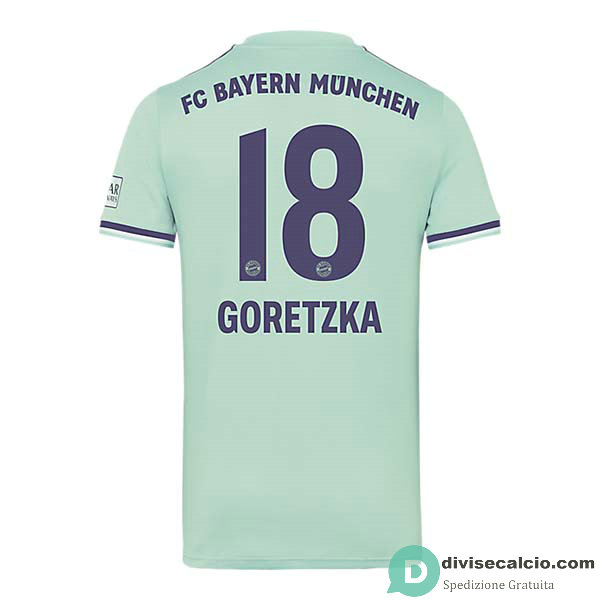 Maglia Bayern Munich Gara Away 18#GORETZKA 2018-2019